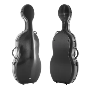 GEWA Pure Polycarbonate Cello Case with Wheels Black 4/4