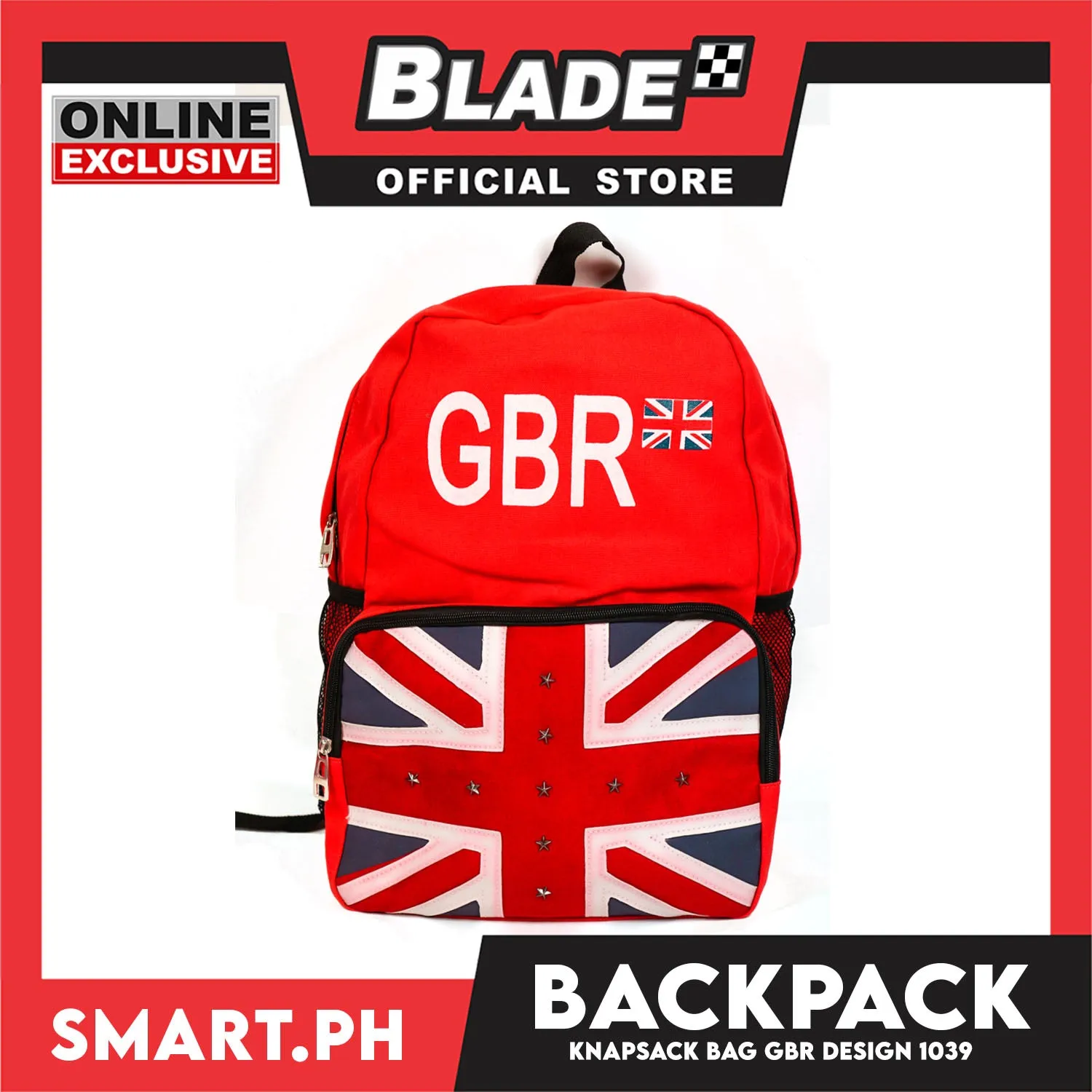 Gifts Bag Backpack Knapsack GBR Design 1039 (Assorted Colors)