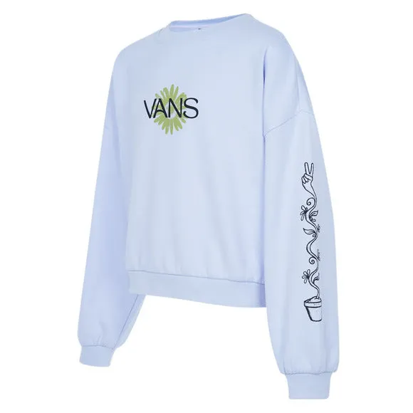 Girl's Bee Peace Slouchy Crew Sweatshirt
