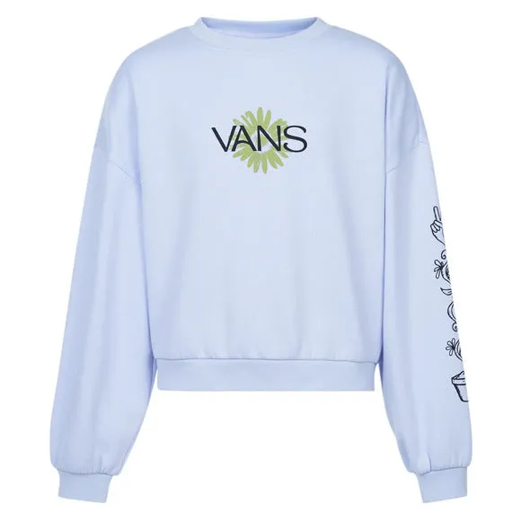 Girl's Bee Peace Slouchy Crew Sweatshirt