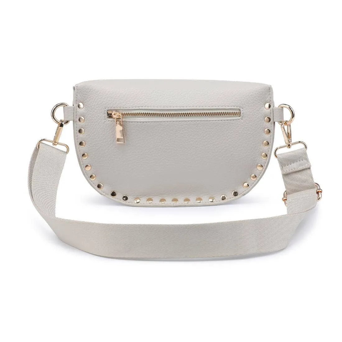 Gizelle Belt Crossbody Bag | Cream