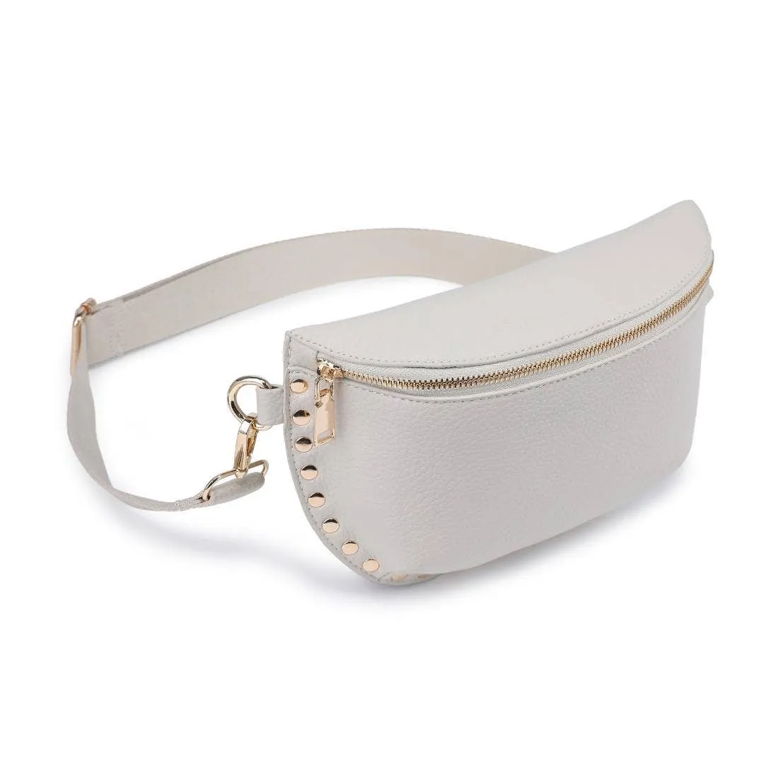 Gizelle Belt Crossbody Bag | Cream