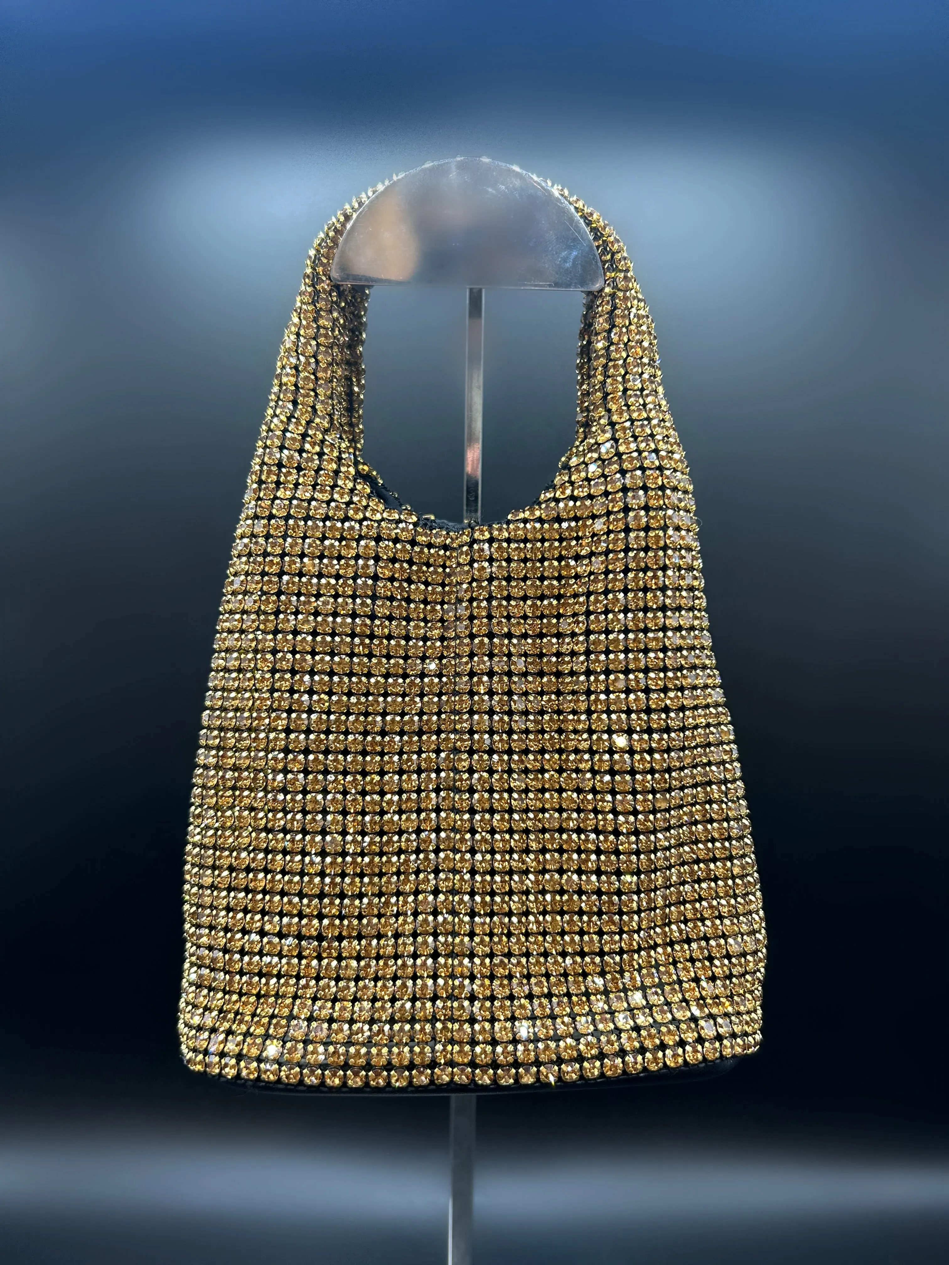 Gold Bucket Bag