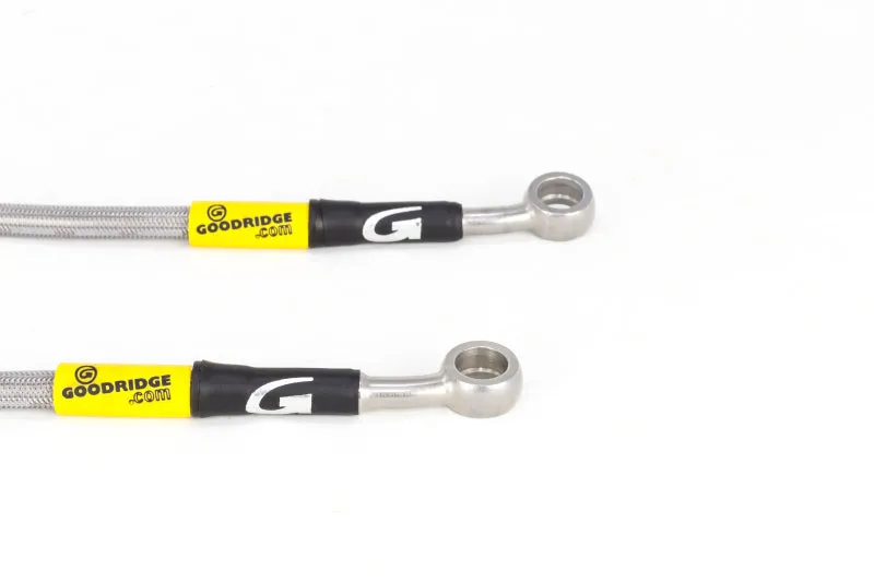Goodridge 17-18 Honda Civic Si (Si Model Only) SS Brake Line Kit | 20040