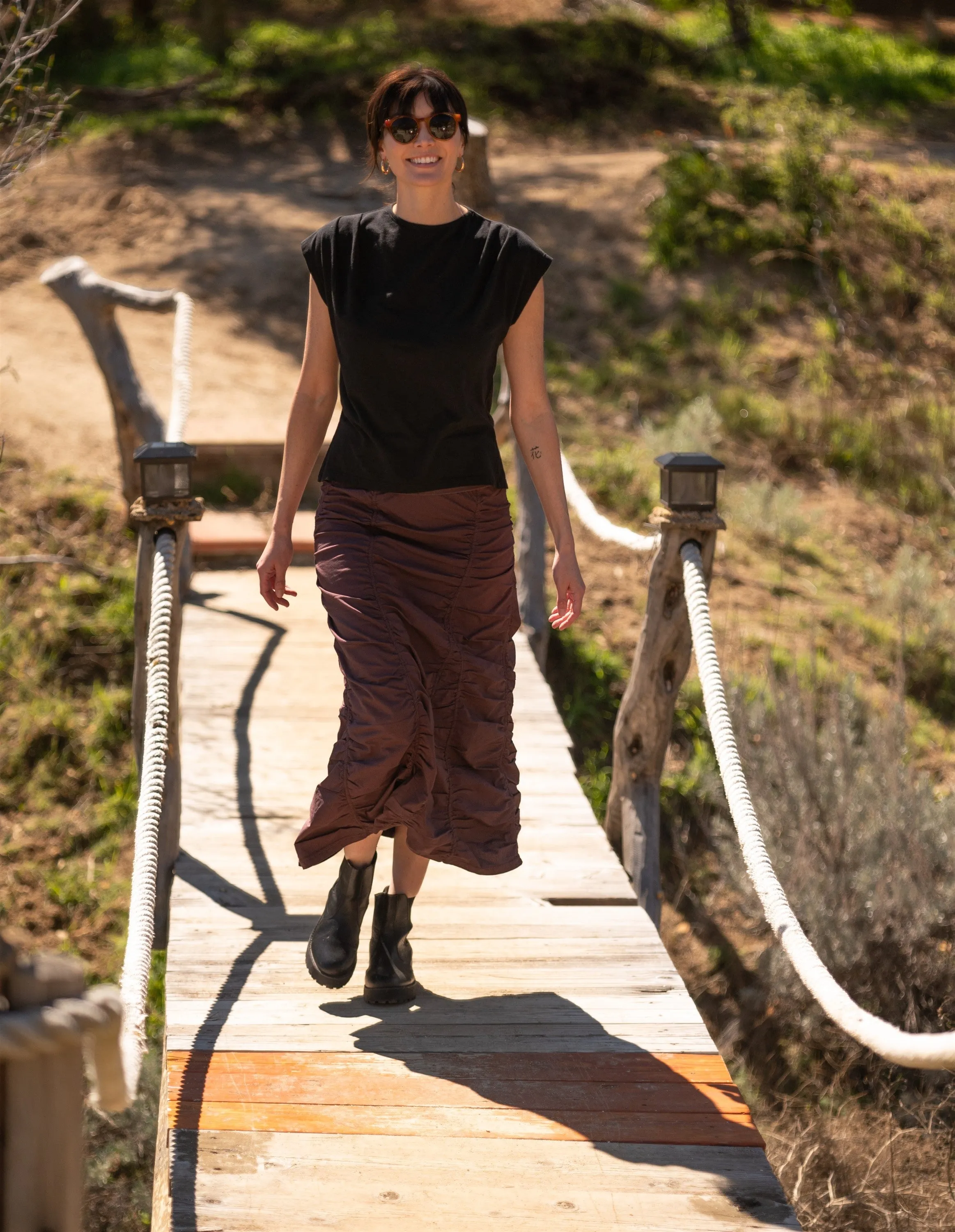 Gored Peasant Skirt