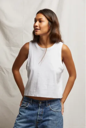 Gracie Tank in White | Perfect White Tee