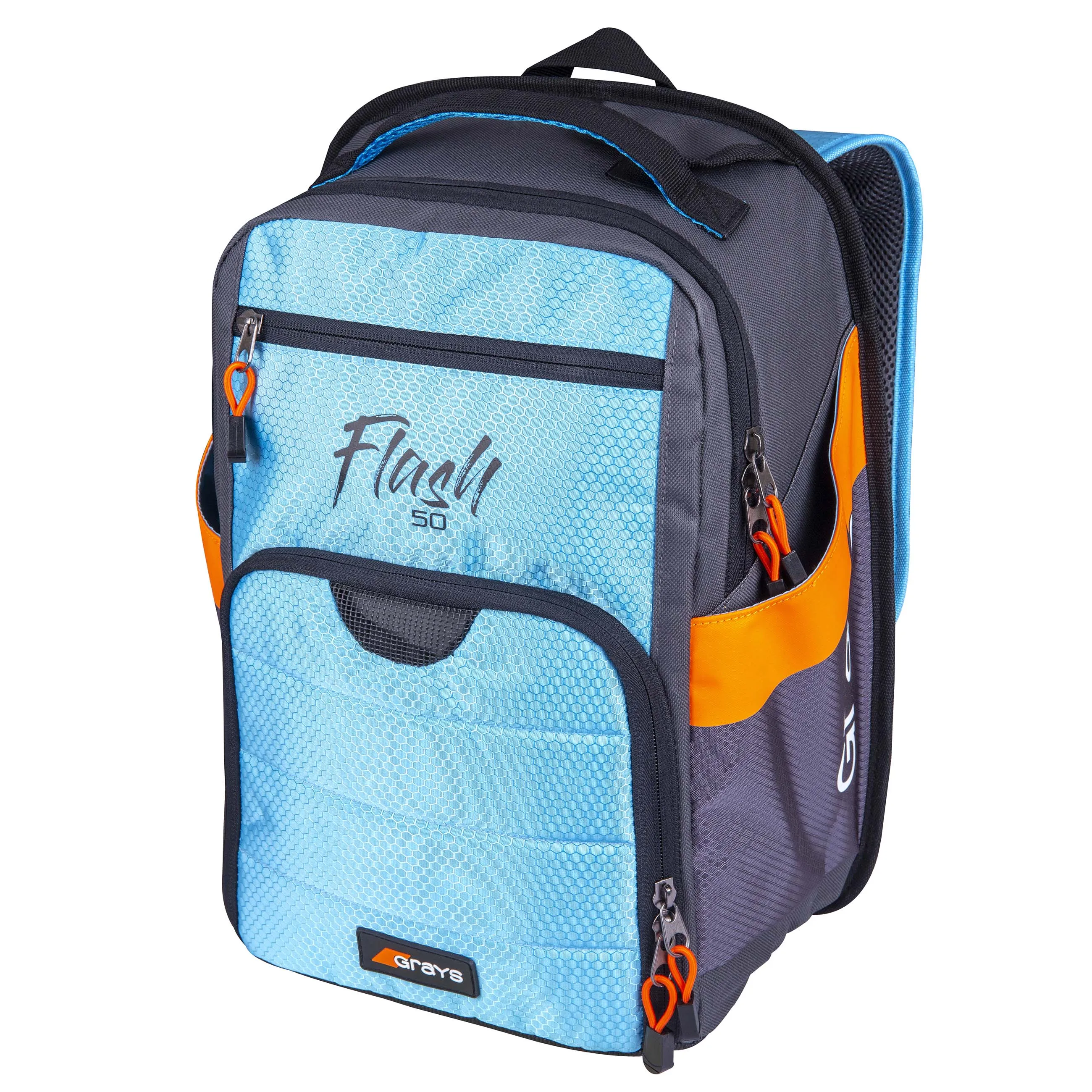 Grays Flash 50 Field Hockey Back Pack - Sky Blue/Charcoal