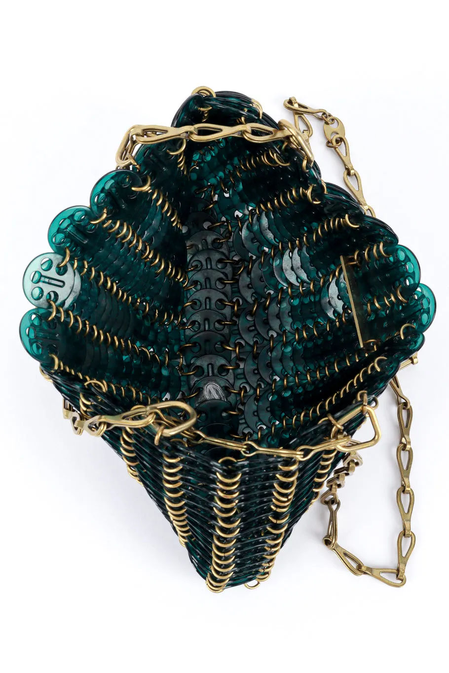 Green & Gold "Nano 1969" Handbag