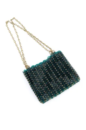 Green & Gold "Nano 1969" Handbag