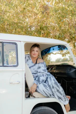 Grey Tie Dye Slouchy Set