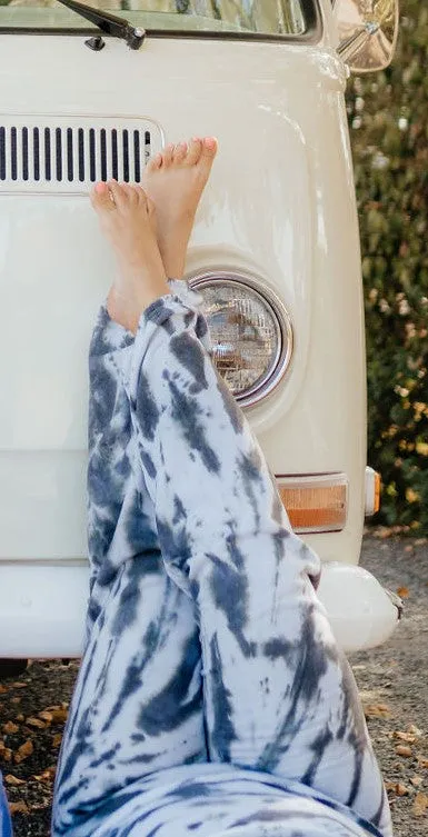 Grey Tie Dye Slouchy Set
