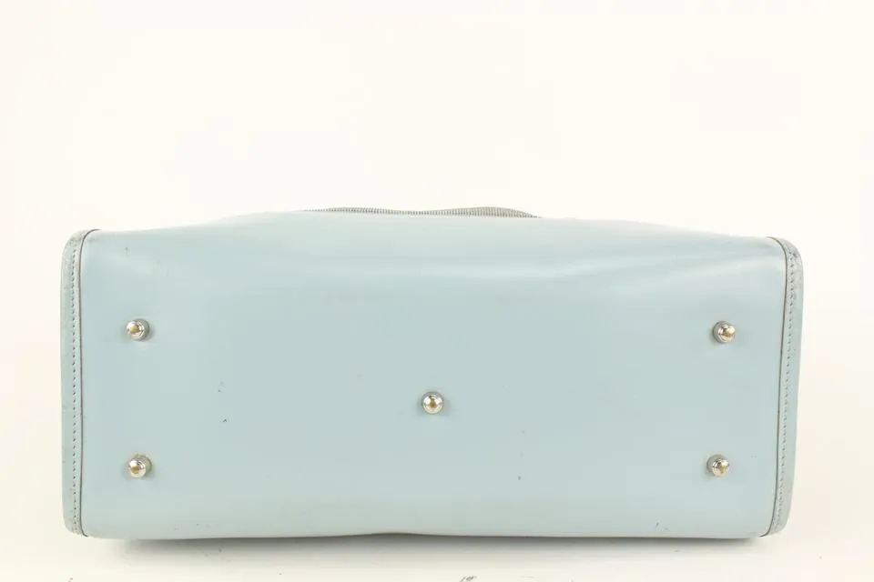 Gucci Blue Mesh Tote Bag with Pouch 915gk65
