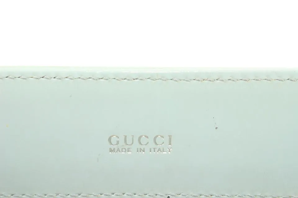 Gucci Blue Mesh Tote Bag with Pouch 915gk65