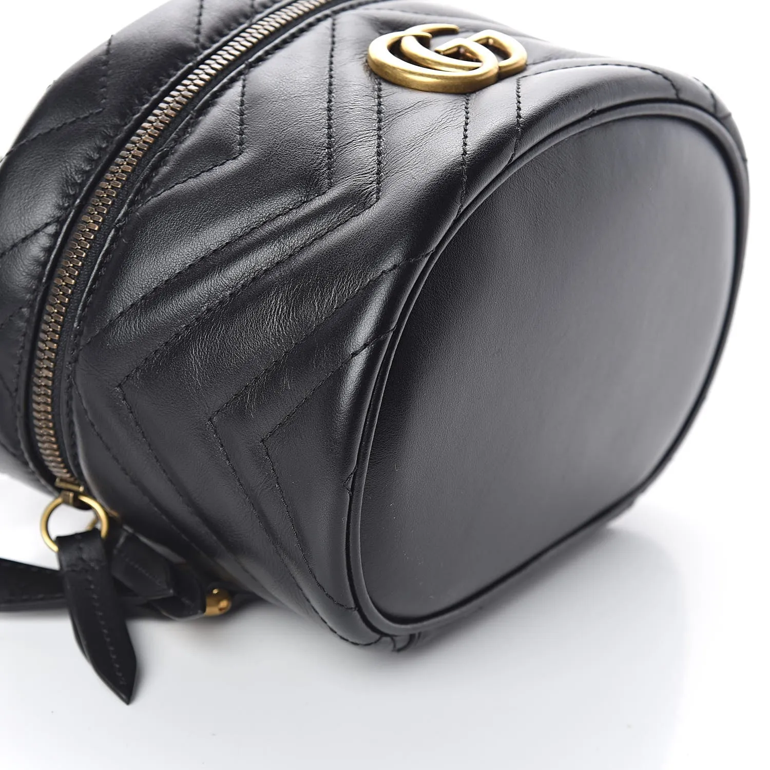 Gucci GG Marmont Matelasse Mini Backpack in Black