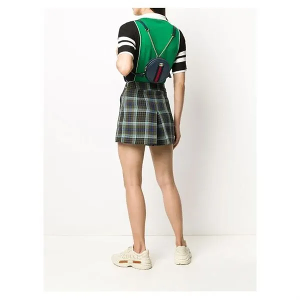 Gucci Ophidia GG Mini Supreme Backpack Bag in Blue