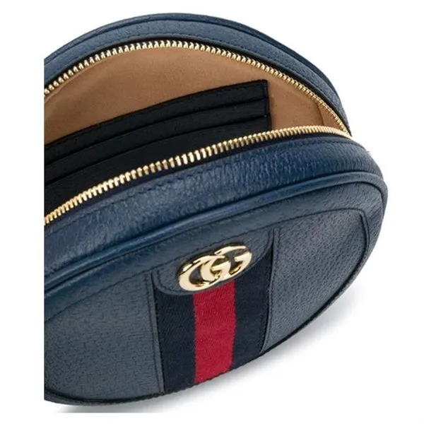 Gucci Ophidia GG Mini Supreme Backpack Bag in Blue