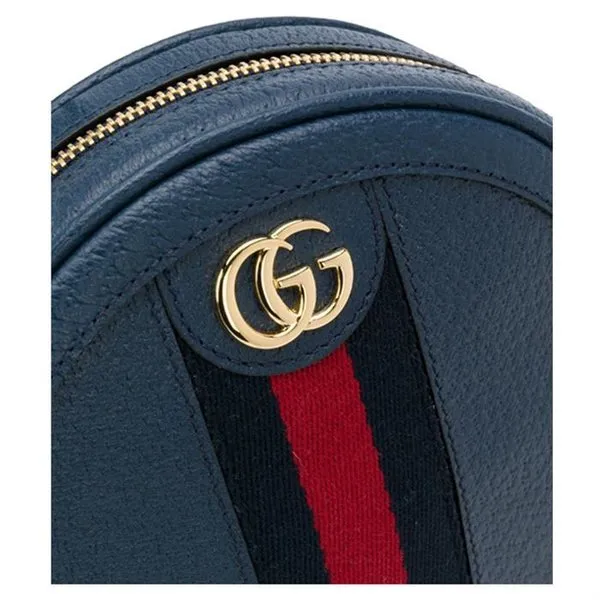 Gucci Ophidia GG Mini Supreme Backpack Bag in Blue