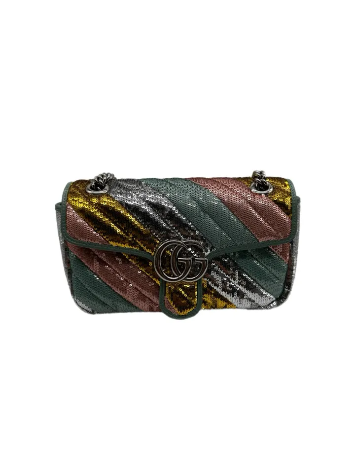 Gucci Sequin Matelasse Crossbody