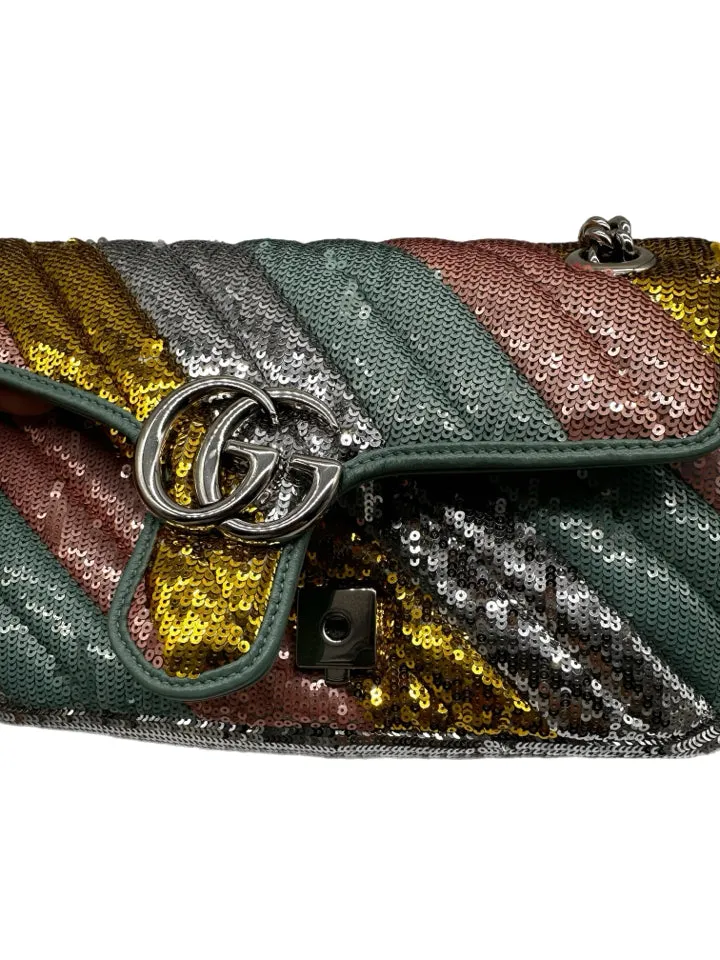 Gucci Sequin Matelasse Crossbody