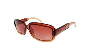 Gucci Translucent Brown Square Ombre Gradient Sunglasses