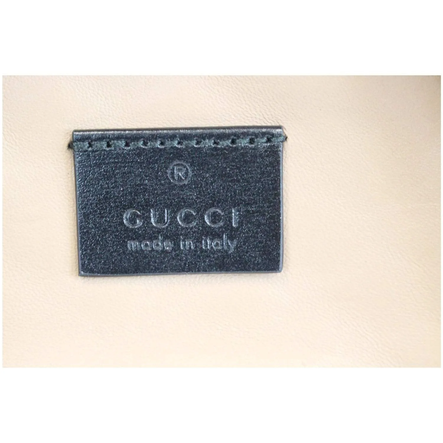 GUCCI Trapuntta Calfskin Leather Belt Crossbody Bag Black 572298 - Final Sale
