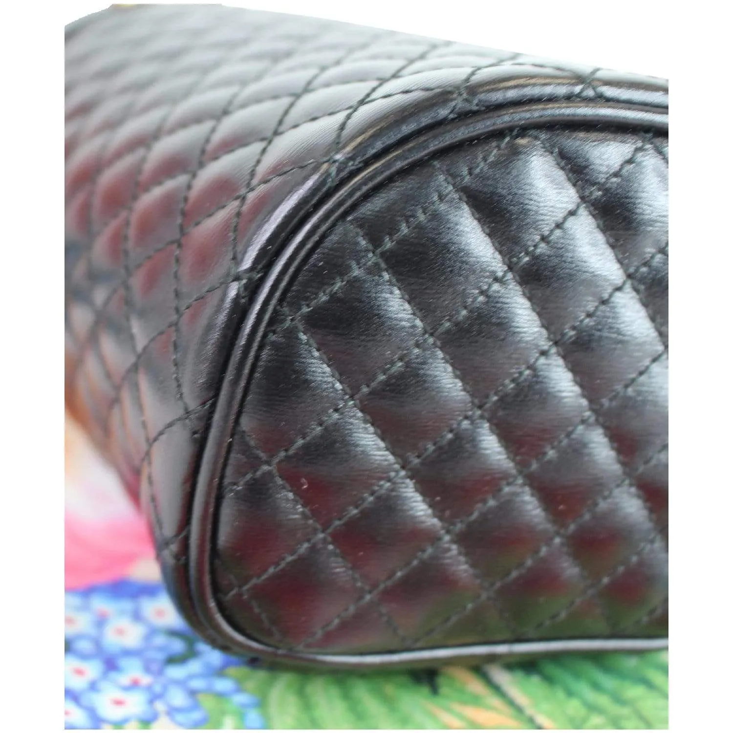 GUCCI Trapuntta Calfskin Leather Belt Crossbody Bag Black 572298 - Final Sale