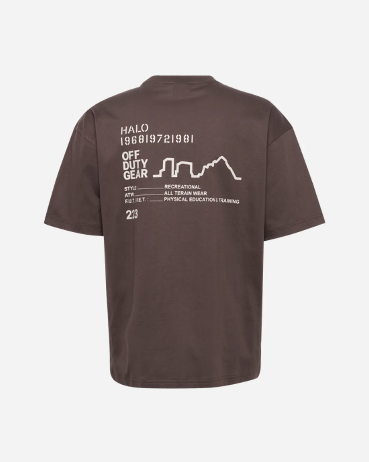 Halo Graphic T-Shirt Boxy 02 - Bracken