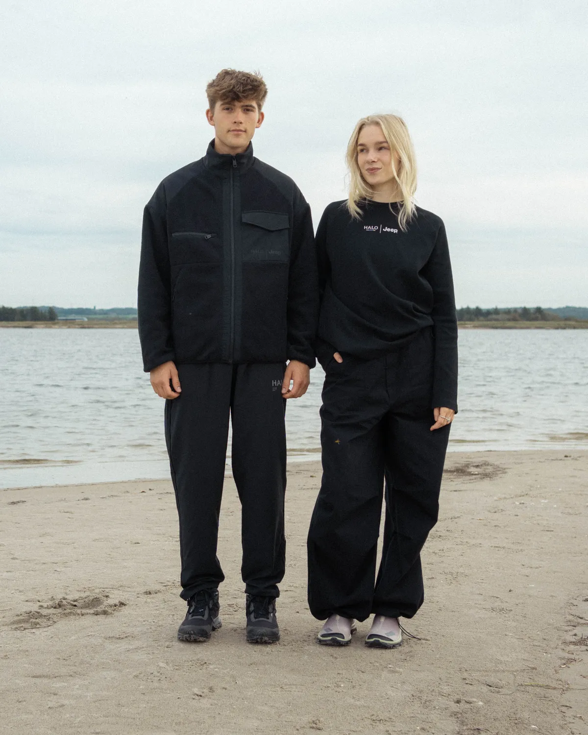 HALO Jeep Boxy Teddy Jacket - Black