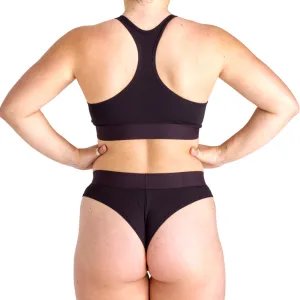 Halo Lounge Briefs in Jet Black Twin Pack