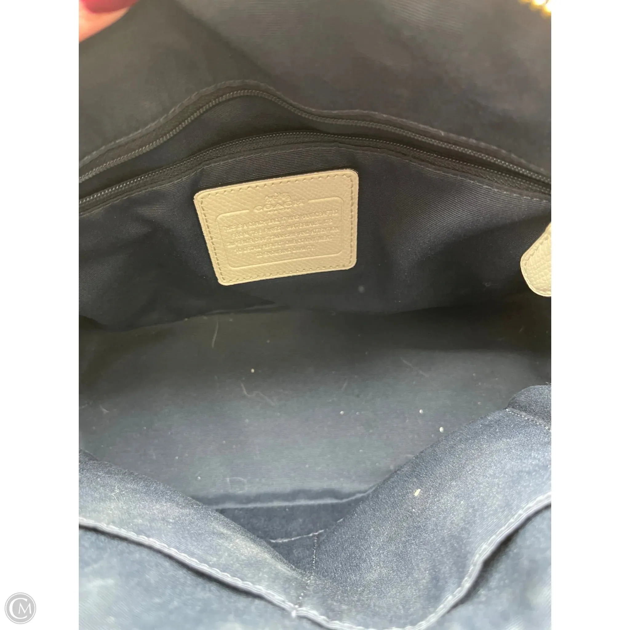 Handbag Designer By Coach, Size: Medium
