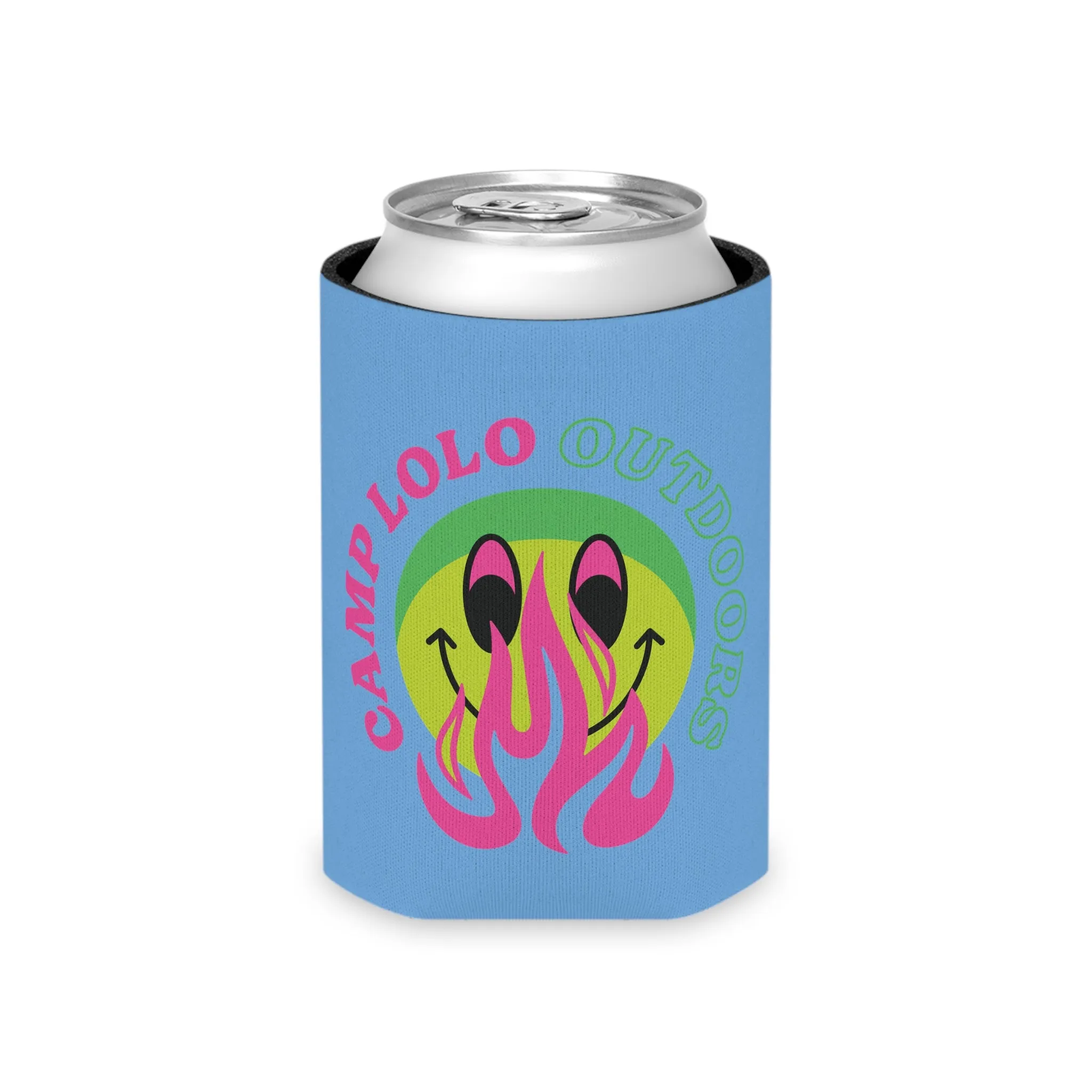 Happy Camper Can Cooler