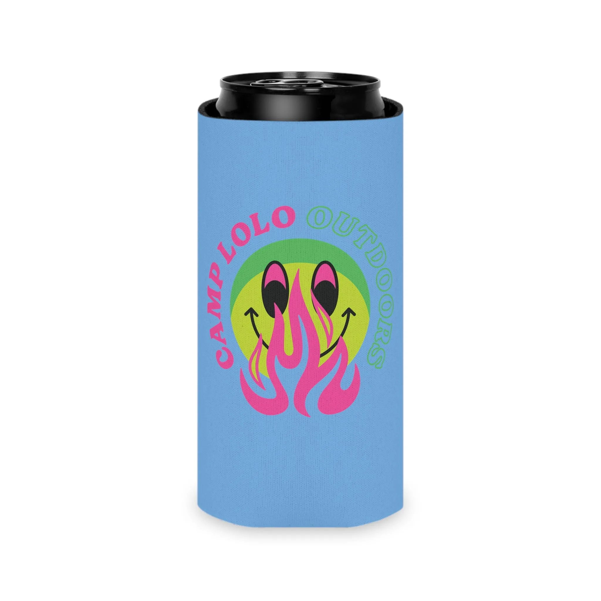 Happy Camper Can Cooler