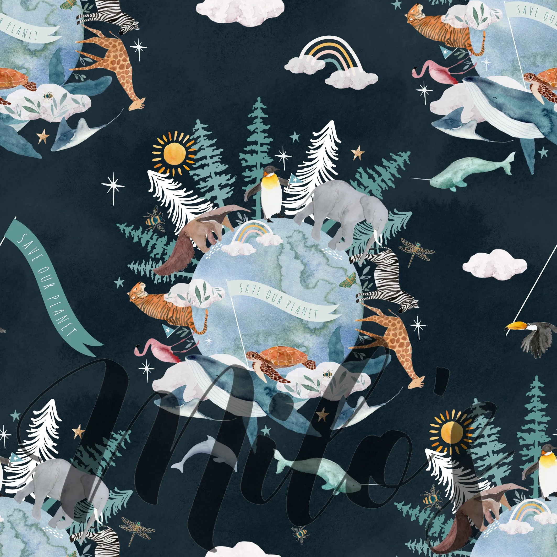 Harem Shorts - Save Our Planet