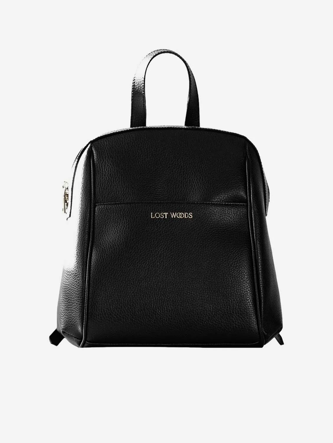 Hazel MIRUM® Leather Vegan Backpack | Black & Gold
