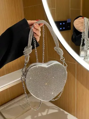 Heart Design Crossbody Bag- FD ⚡