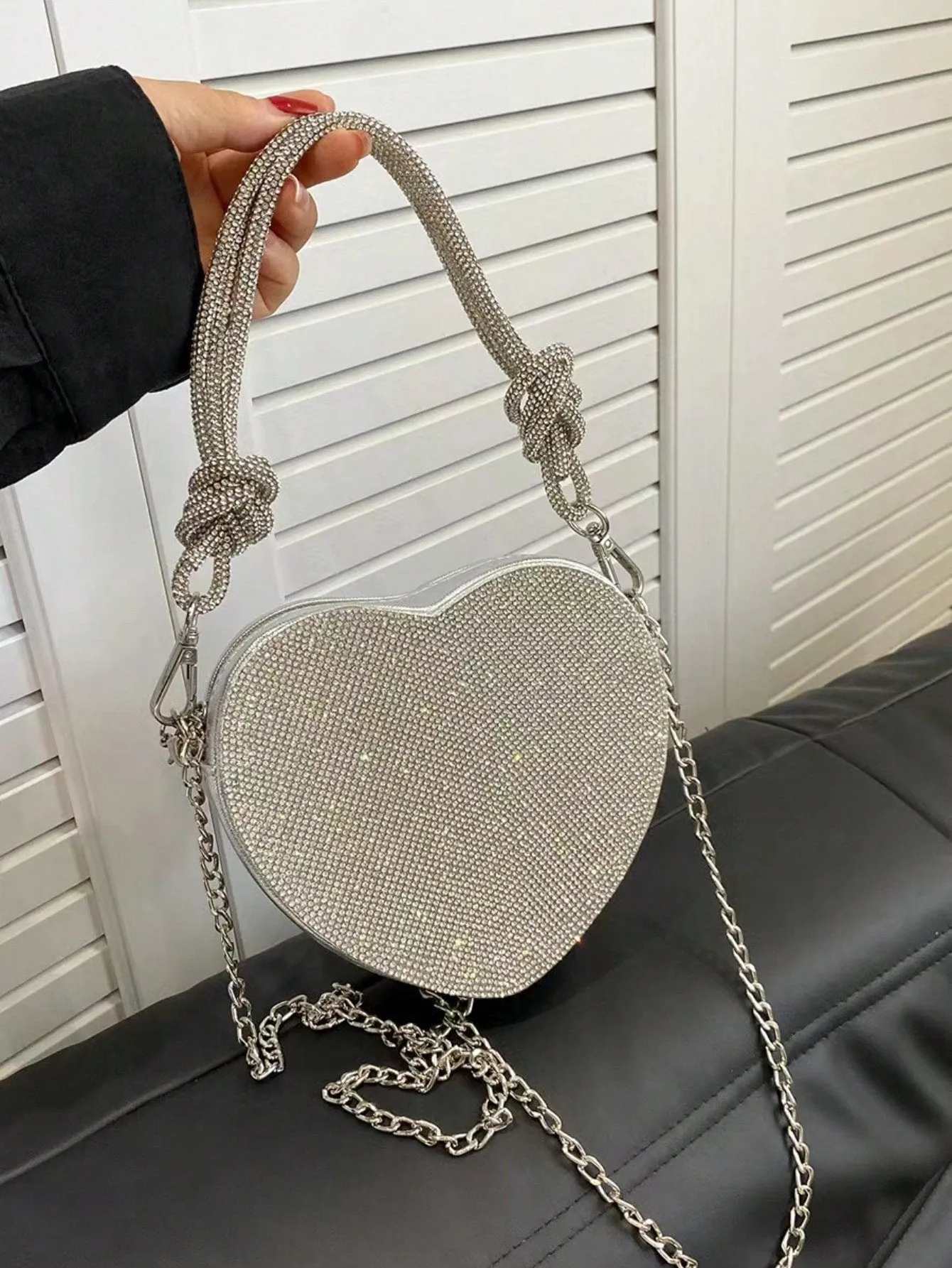 Heart Design Crossbody Bag- FD ⚡