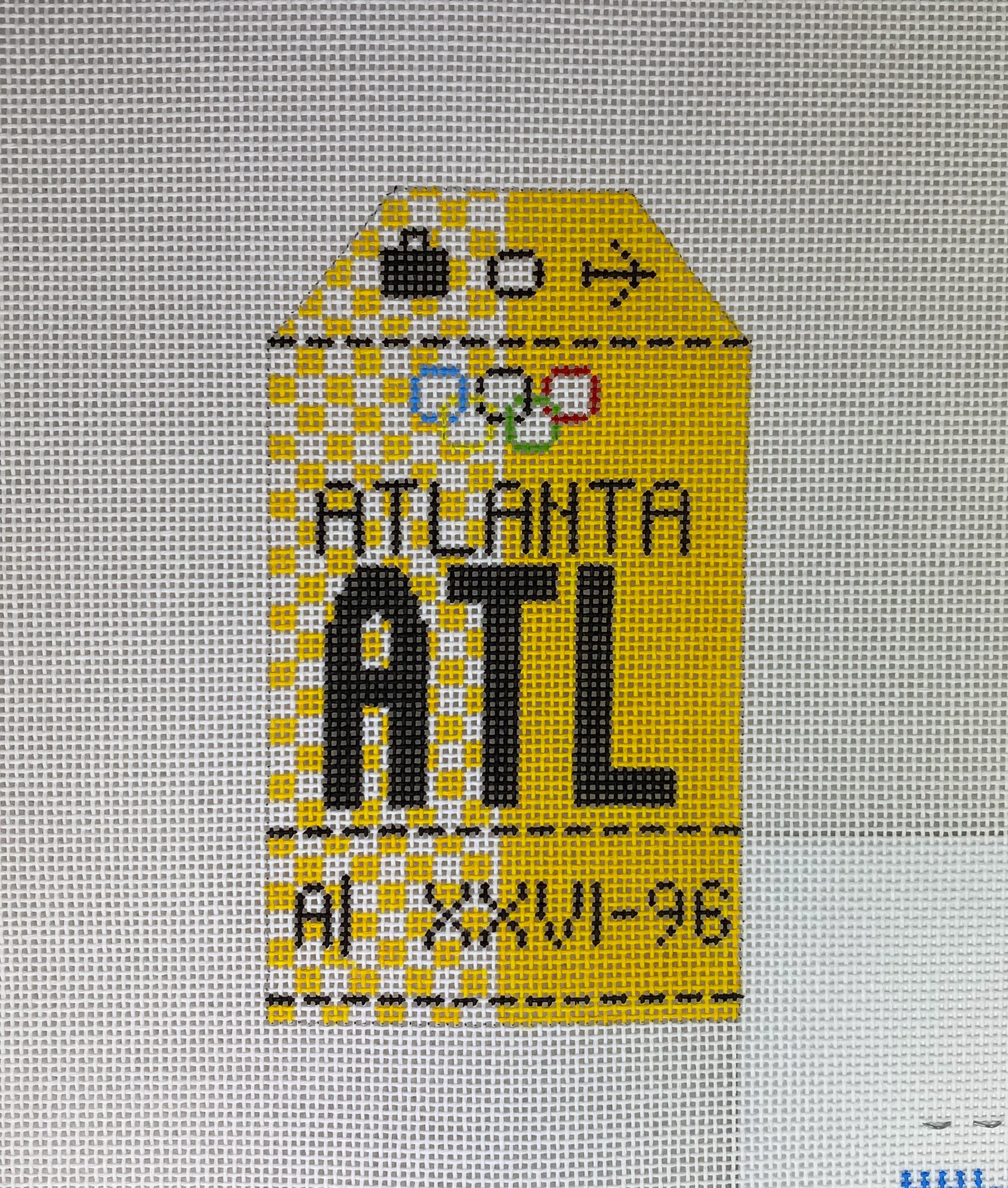 Hedgehog Needlepoint HH1ATL Atlanta