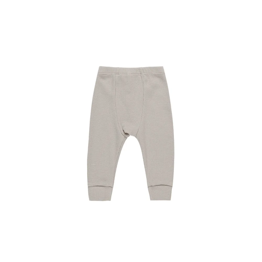 Henley Knit Top & Legging Set | Fog
