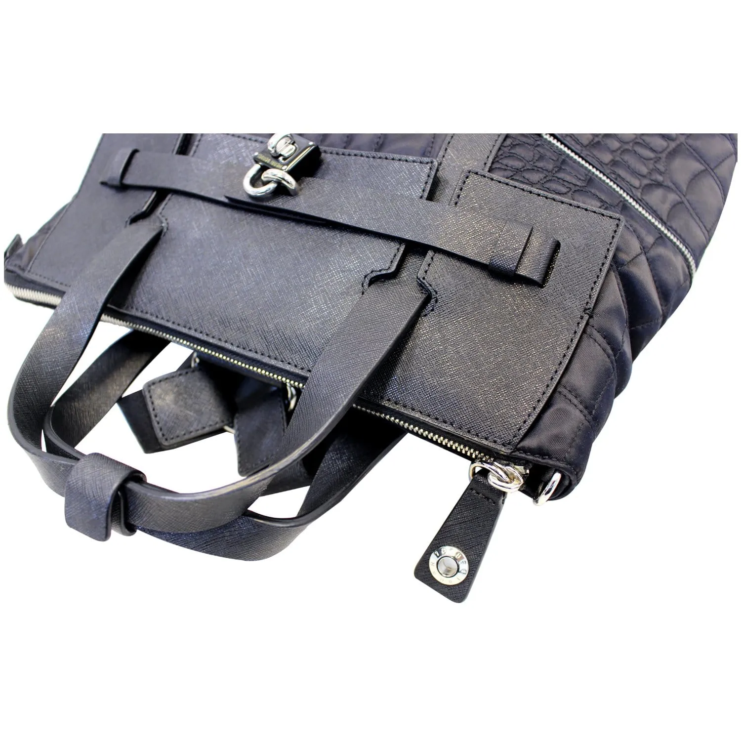 Henri Bendel Jetsetter Convertible Backpack Black