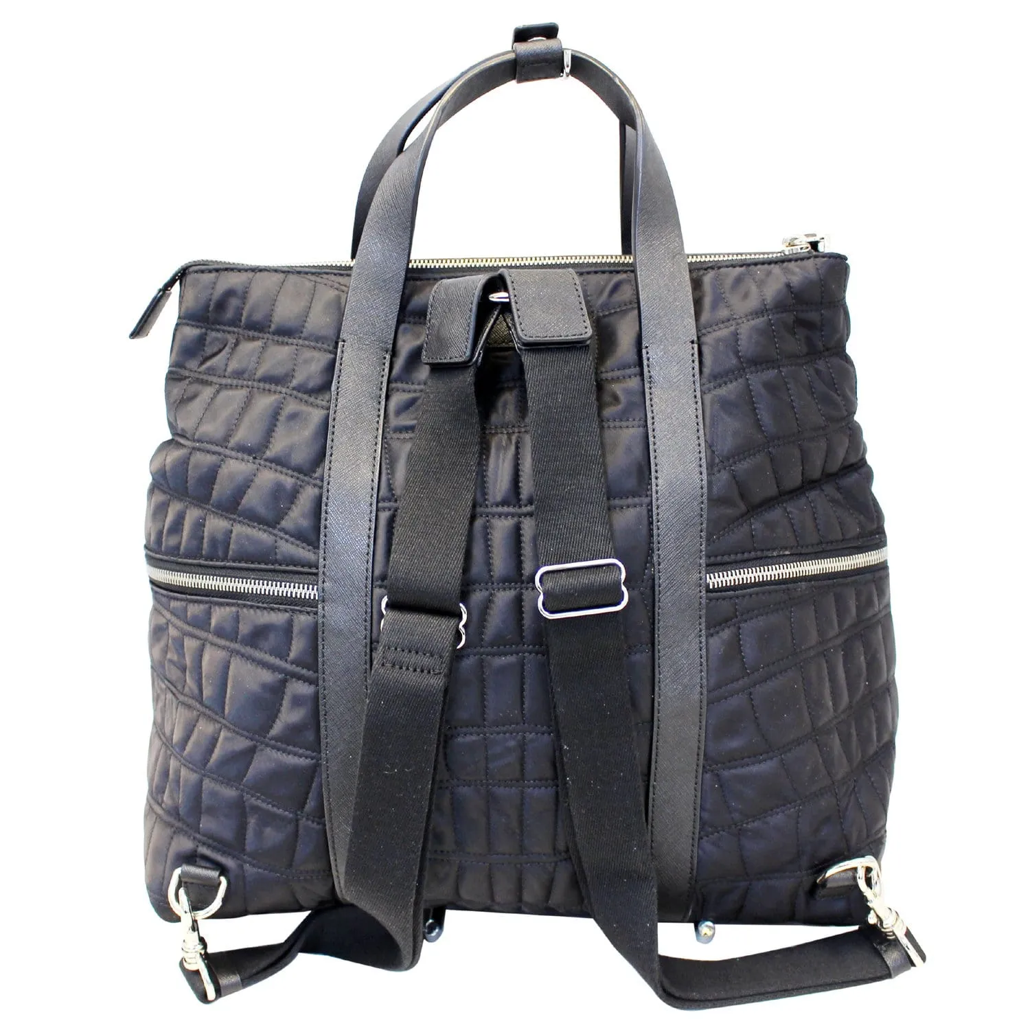 Henri Bendel Jetsetter Convertible Backpack Black