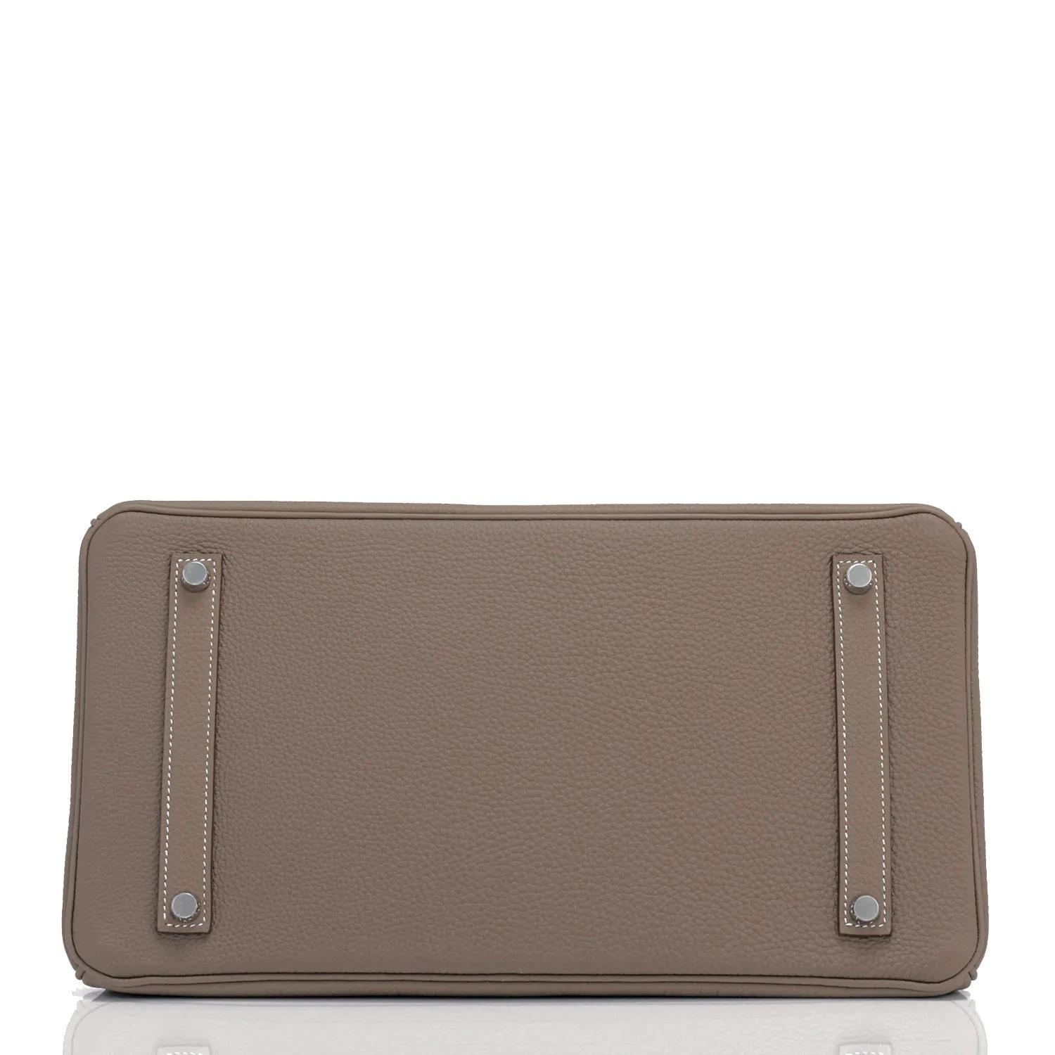 Hermes Etoupe Togo 35cm Birkin Palladium Hardware