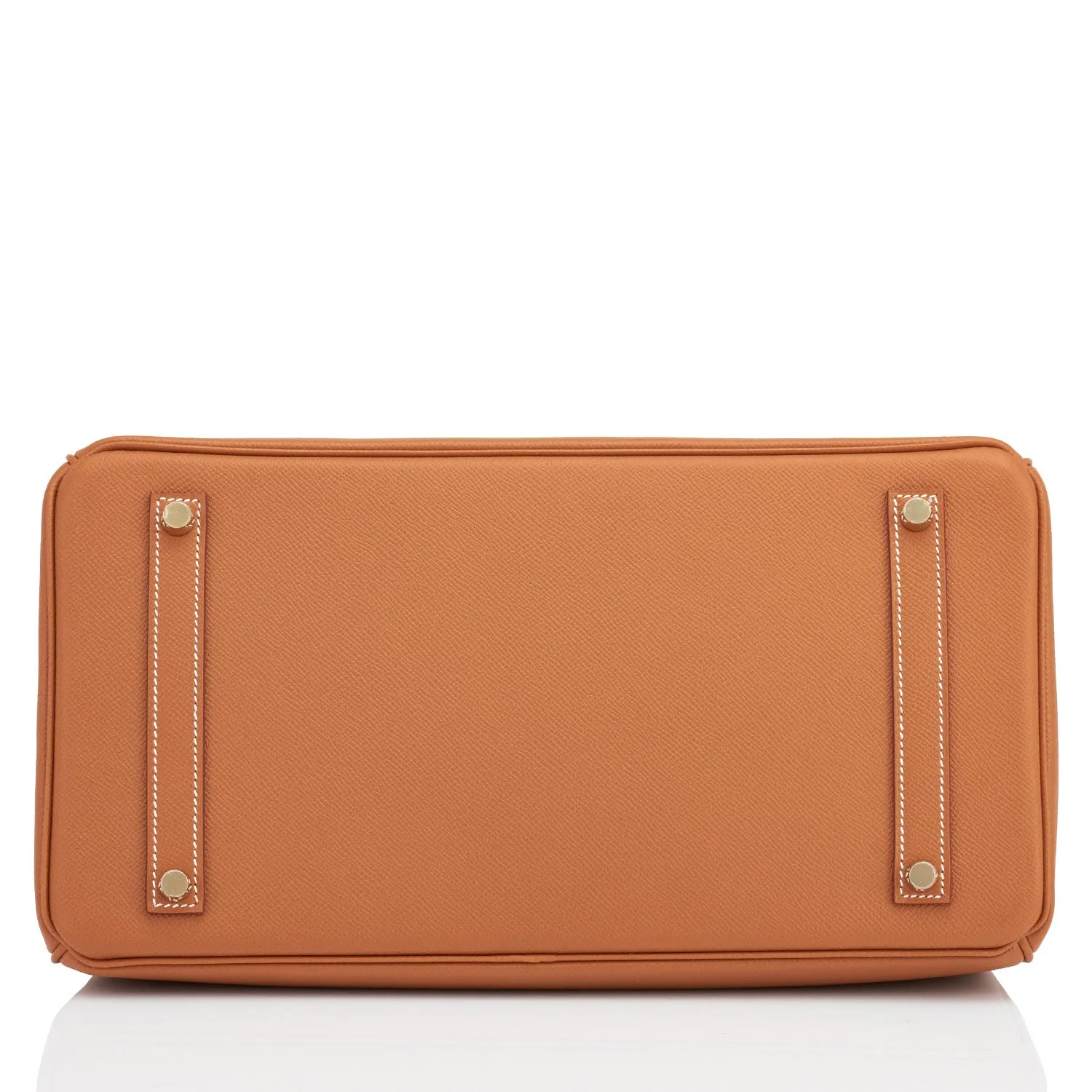 Hermes Gold Camel Tan 35cm Epsom Birkin Gold Hardware