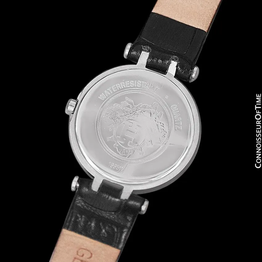 Hermes Winsdor Ladies Watch - Stainless Steel & 18K Gold Plated