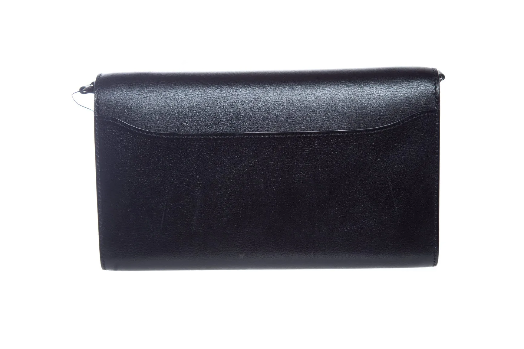 Hermès 2023 Black Leather Constance Wallet To Go Handbag