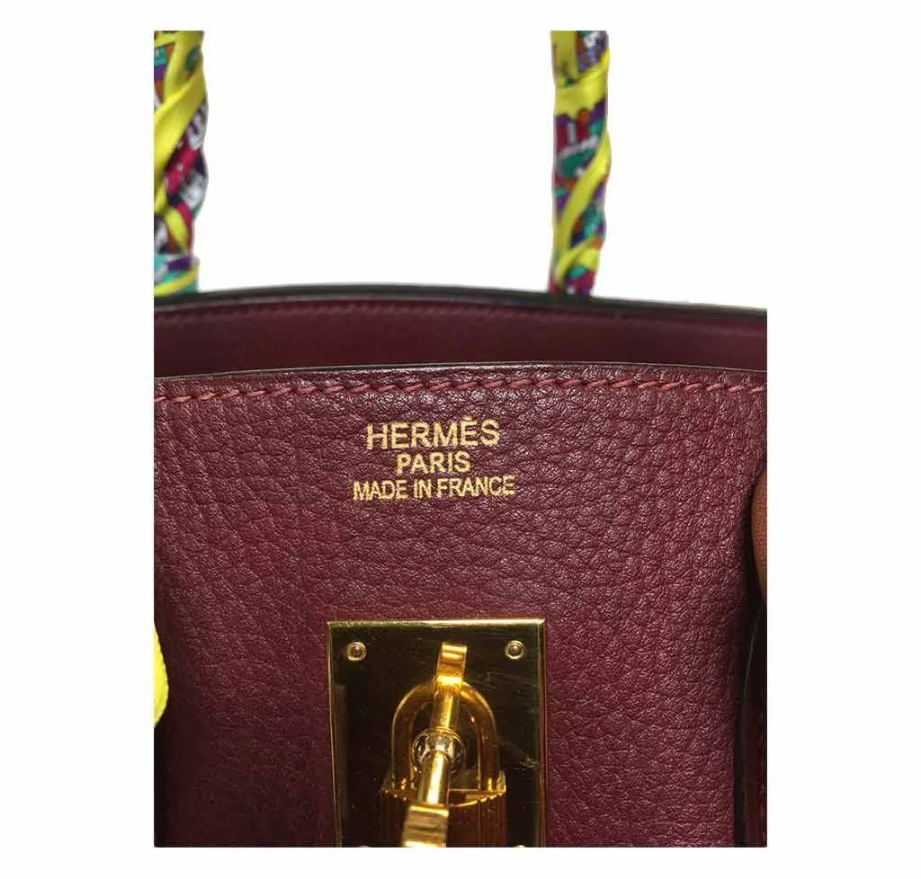 Hermès Birkin 35 Sienne Togo Bag