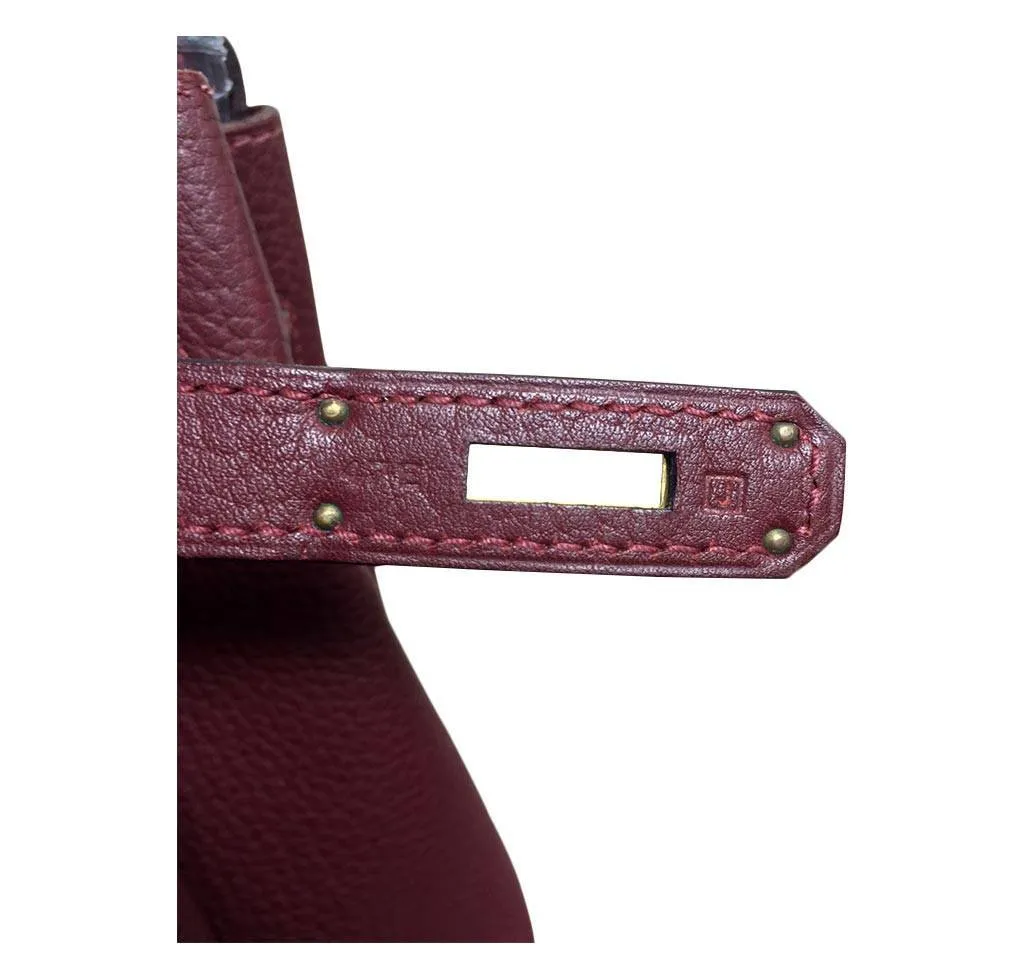 Hermès Birkin 35 Sienne Togo Bag