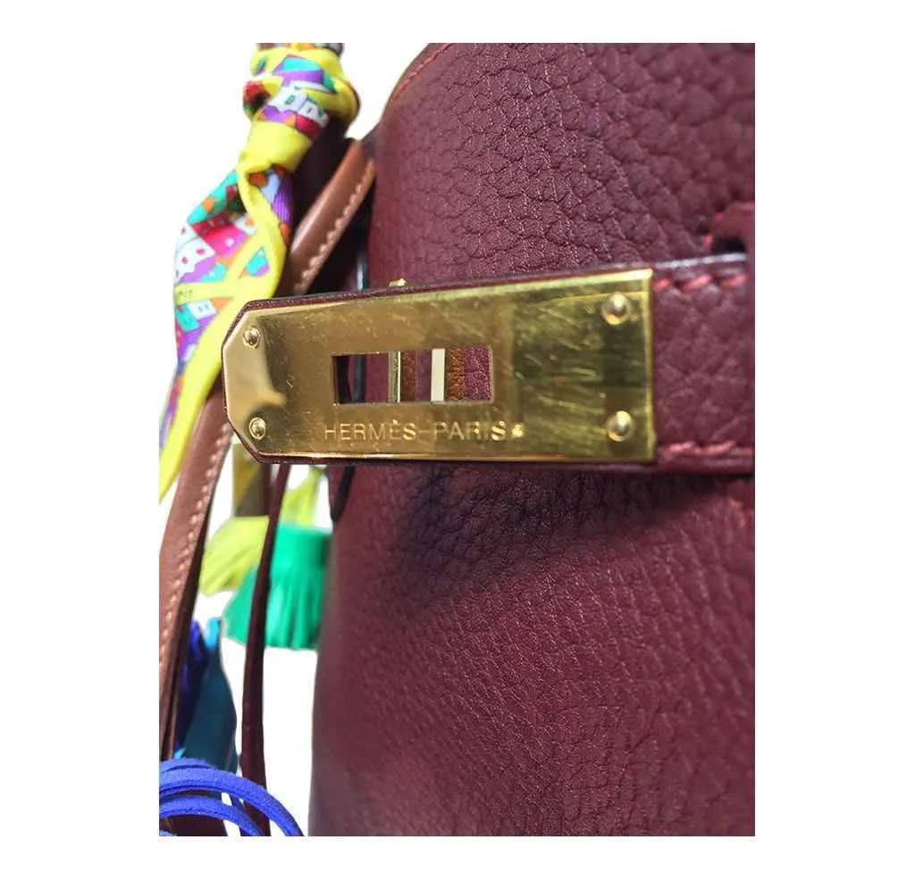 Hermès Birkin 35 Sienne Togo Bag