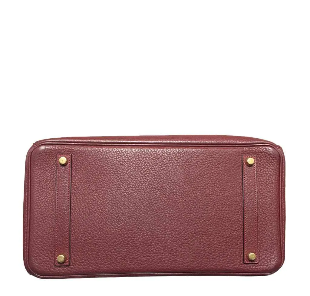 Hermès Birkin 35 Sienne Togo Bag