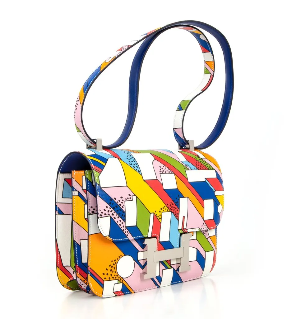 Hermès Constance 24 Limited Edition Multi-Color Bag