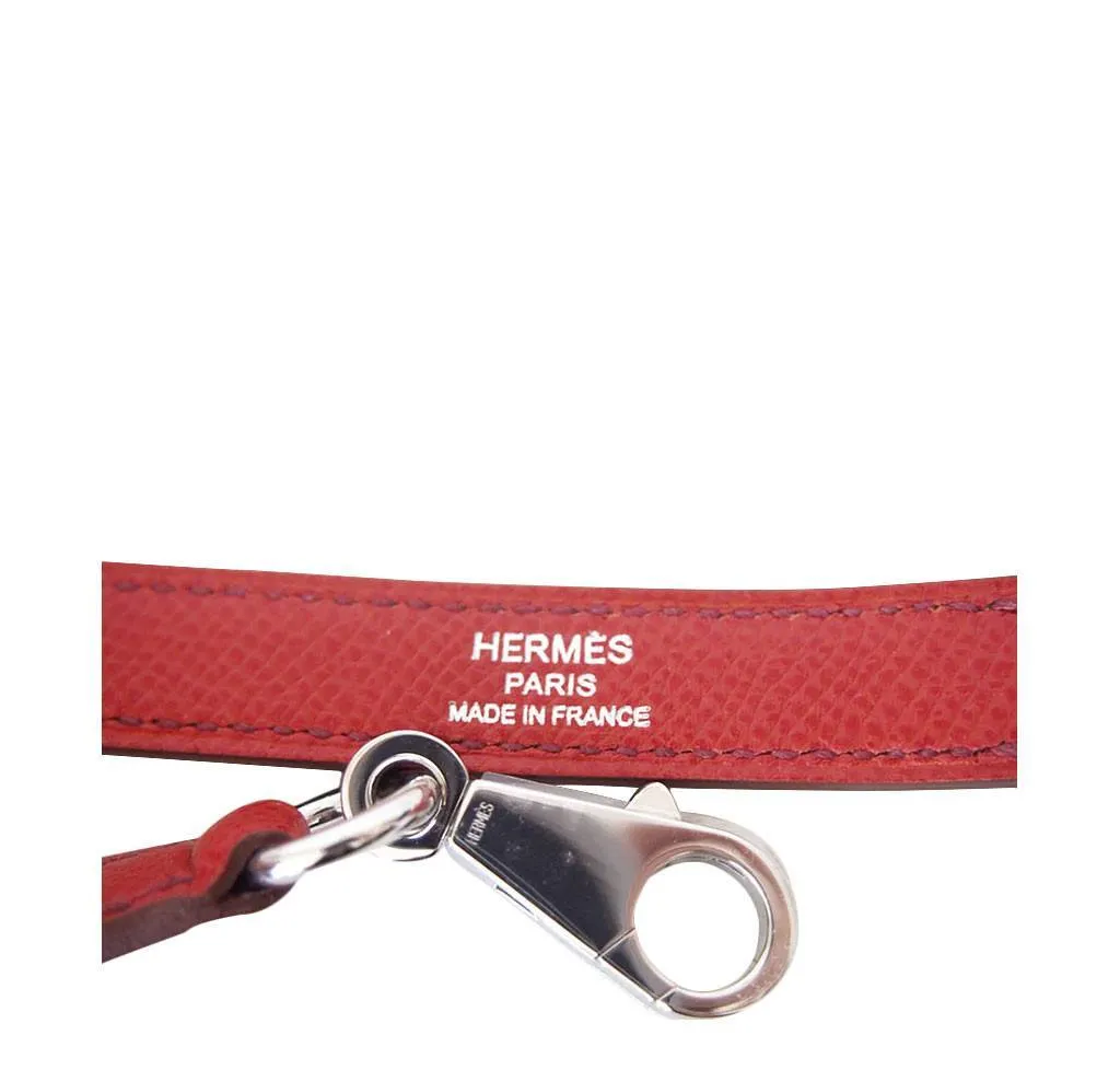 Hermès Kelly 32 Sellier Flag Red Pink Bag